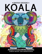 Koala Adults Coloring Book