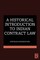 A Historical Introduction to Indian Contract Law