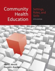 Community Health Education: Settings, Roles, and Skills