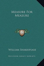 Measure For Measure