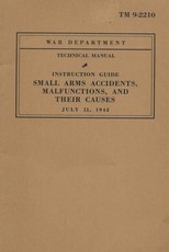 Small Arms Accidents, Malfunctions, And Their Causes