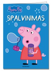 Kiaulytė Pepa: spalvinimas