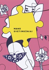 Užrašinė MANO SVETIMKŪNIAI. Su įkvepiančiu viršeliu, puslapiais taškeliais ir skiriamąja juostele