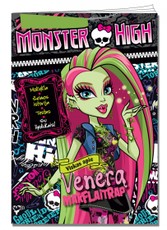 Monster High. Viskas apie Venerą Makflaitrap. Su lipdukais