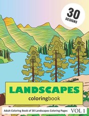 Landscapes Coloring Book