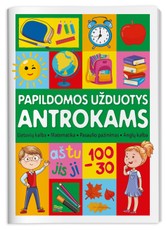Papildomos užduotys antrokams: lietuvių kalba, matematika, anglų kalba, gamtos pažinimas