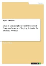 Envy in Consumption. The Influence of Envy on Consumers' Buying Behavior for Branded Products