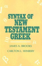 Syntax of New Testament Greek