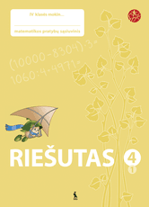 Riešutas. 1-asis matematikos pratybų sąsiuvinis 4 klasei (serija „Šok“)