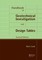 Handbook of Geotechnical Investigation and Design Tables