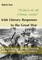 "Nailed to the Rolls of Honour, Crucified" Irish Literary Responses to the Great War