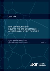 New contributions to R-curves and bridging stresses - Applications of weight functions