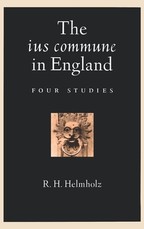 The Ius Commune in England