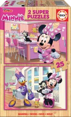 2 dėlionėS (puzzle) 2X25 MINNIE ir MICKEY