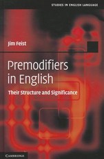 Premodifiers in English