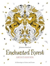 Enchanted Forest: 20 Drawings to Color and Frame