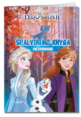 Ledo šalis II. Spalvinimo knyga