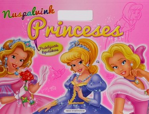 Nusplavink princeses ir priklijuok lipdukus