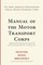 Manual of the Motor Transport Corps