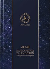 2021 darbo knyga-kalendorius: su astrologinėmis rekomendacijomis