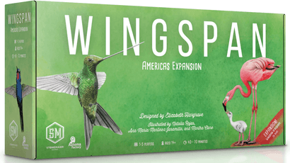 Stalo žaidimas „Wingspan Americas“ EN, (papildymas)