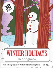 Winter Holidays Coloring Book