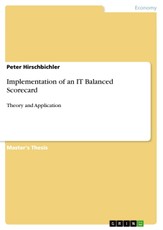 Implementation of an IT Balanced Scorecard