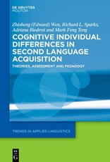 Wen, Z: Cognitive Individual Differences in Second Language