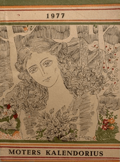 Moters kalendorius 1977