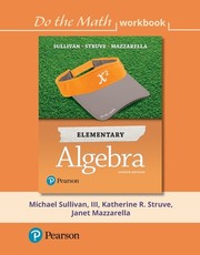 Do the Math Workbook for Elementary Algebra