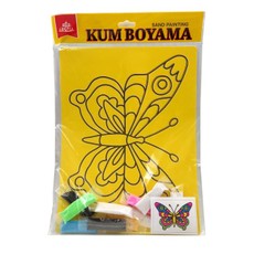 Kūrybinis smėlio rinkinys RED CASTLE „Drugelis“, 27,5 x 20,5 cm