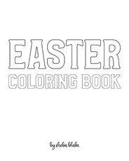 Easter Coloring Book for Children - Create Your Own Doodle Cover (8x10 Softcover Personalized Coloring Book / Activity Book)