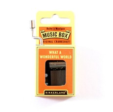 Rankinė muzikinė dėžutė „What A Wonderful World“