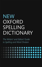 New Oxford Spelling Dictionary