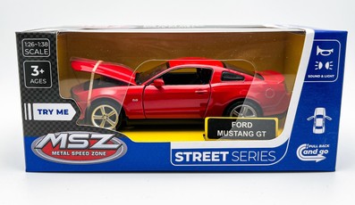 MSZ Automobilio modelis 2018 Ford Mustang GT, skalė 1:34