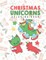 Christmas Unicorns Coloring Book