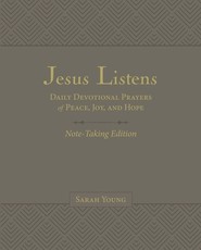 Jesus Listens Note-Taking Edition, Leathersoft, Gray, with Full Scriptures