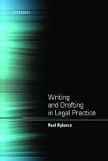 Writing and Drafting in Legal Practice