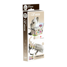 EUGY 3D kartoninis modelis „Kačiukas Mocha“