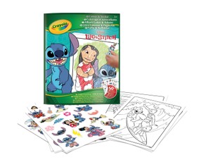 CRAYOLA Lilo&Stitch Spalvinimo rinkinys su lipdukais