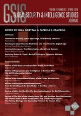 Global Security & Intelligence Studies