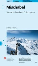 284S Mischabel Schneesportkarte