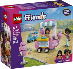 LEGO Friends Candyfloss Stand and Scooter