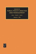 Research in Public Policy Analysis and Management