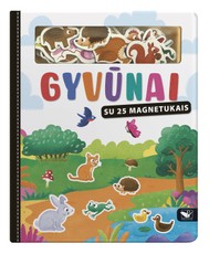 Gyvūnai. Su 25 magnetukais