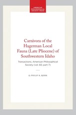 Carnivora of the Hagerman Local Fauna (Late Pliocene) of Southwestern Idaho