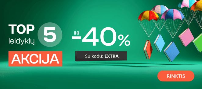 TOP 5 leidyklų akcija