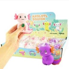 Aksolotlis su smėliu, 12 cm