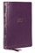 Kjv, Compact Center-Column Reference Bible, Leathersoft, Purple, Red Letter, Thumb Indexed, Comfort Print