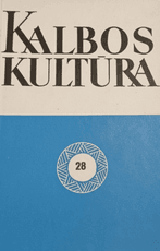 Kalbos kultūra 28